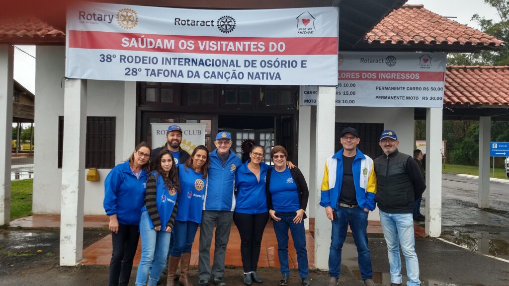 Leia mais sobre o artigo Rotary Club de Osório no 38 Rodeio Internacional