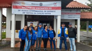 Leia mais sobre o artigo Rotary Club de Osório no 38 Rodeio Internacional