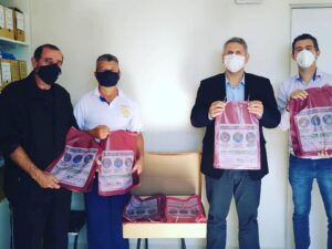 Leia mais sobre o artigo Entrega de Sacolas Biodegradáveis ao HSVP