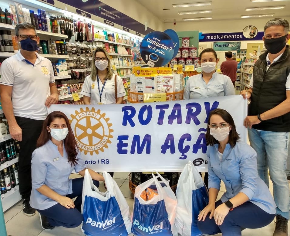 Leia mais sobre o artigo Rotary Club de Osório fecha parceira com as Farmácias Panvel da cidade.
